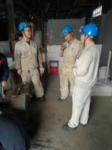 碳化硅泵搶修現場